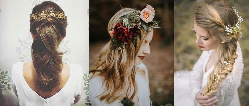 Peinados de novia con flores  Blogmujerescom